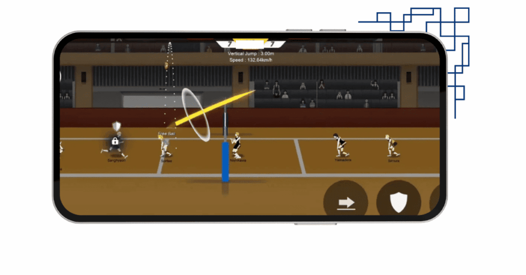 Download The Spike MOD APK 2025 v6.2.108 - Unlock All Characters Versi Terbaru 14 powerful shots by spikers